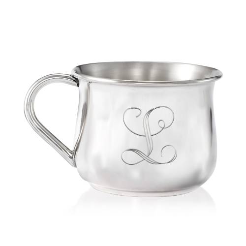 Gorham Sterling Silver Personalized Bulged Baby Cup | Ross-Simons
