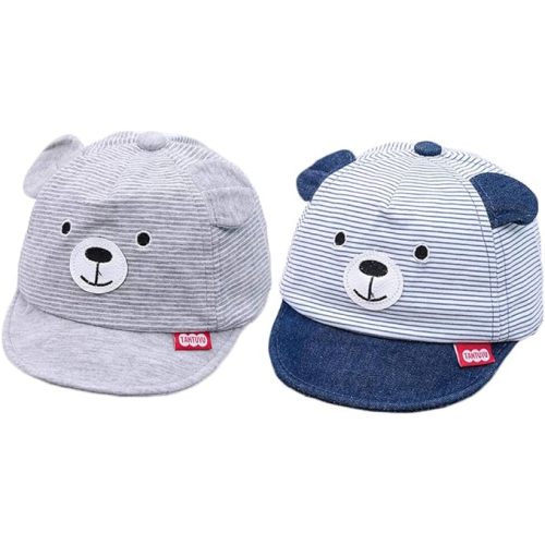 Sun Hat for Baby Boy Girl, Soft Cotton Hat for Baby Toddler, Kids Baseball Caps for Little boy Girl Spring Summer Sun hat