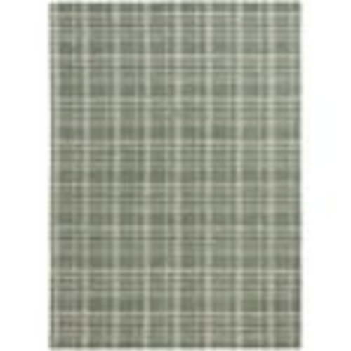 Better Homes & Gardens 5x7 Green Plaid Wool Indoor Area Rug