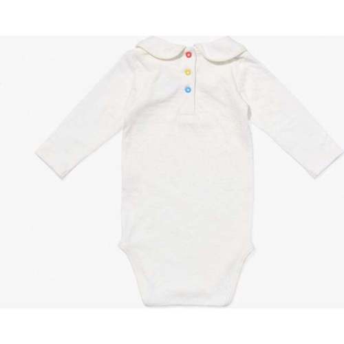 Peter Pan One-piece, Vanilla Piping - Oso & Me | Maisonette