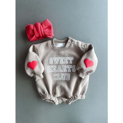 Sweet Hearts Club (Bubble Romper / Crewneck)