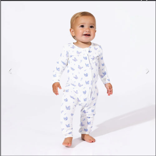 Butterfly Bamboo Convertible Footie