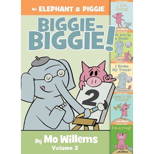 An Elephant & Piggie Biggie Volume 2! (An Elephant and Piggie Book) Hardcover – Illustrated, September 17, 2019