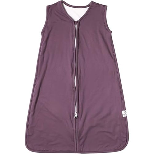 Copper Pearl Sleep Sack: Warm and Cozy Baby Bag in a Variety of Trendy Designs, Safe Alternative to Blankets, Sleeveless Baby Sleep Sack Swaddle Sizes Newborn to 24 Months - Plum