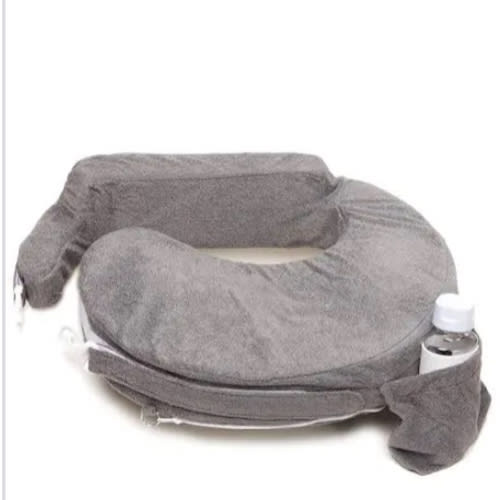 The GRAY COLOR Super Deluxe Nursing Pillow