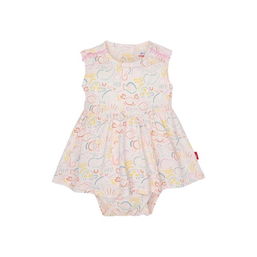 So-Fish-Ticated Skirted Bodysuit, 0-3M