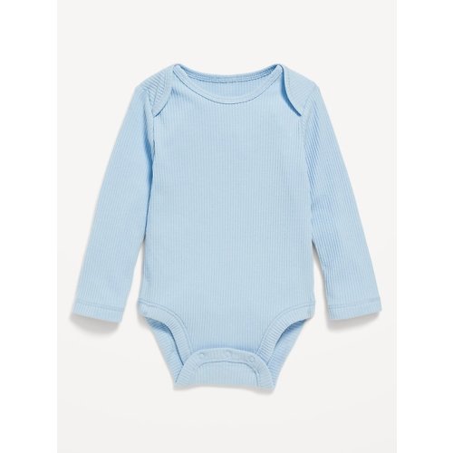 Long-Sleeve Ribbed Bodysuit for Baby