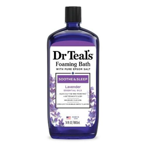 Dr Teal's Soothe & Sleep Lavender Foaming Bubble Bath - 34 fl oz