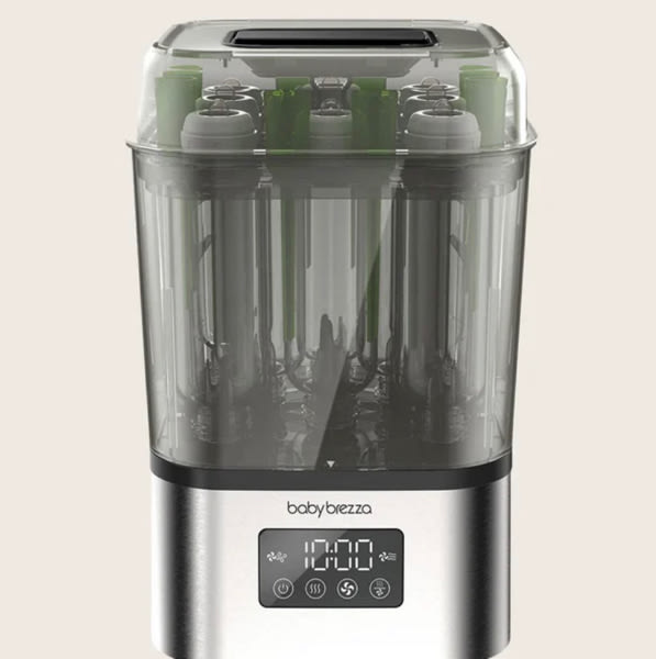 SuperQuick™ Baby Bottle Sterilizer and Dryer - Sterilizes & Dries in j – Baby Brezza