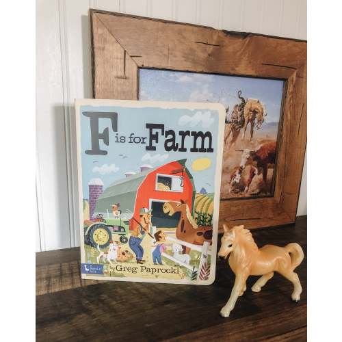 F Is For Farm: Alphabet Board Book