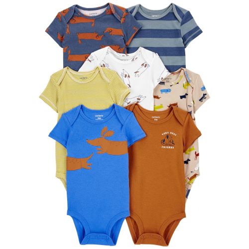 Baby 7-Pack Short-Sleeve Bodysuits