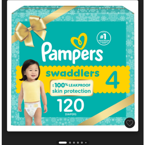 Pampers Swaddlers Active Baby Diapers Size 4