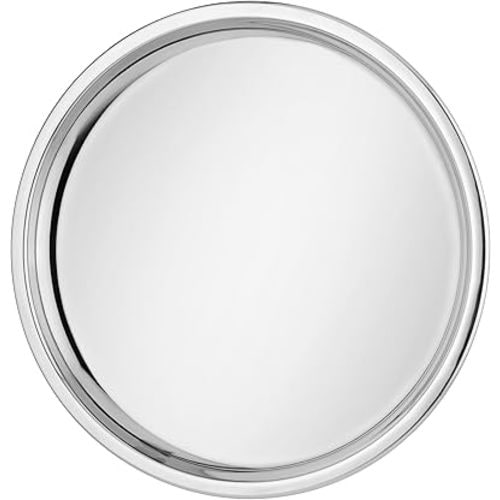 Ahimsa Stainless Steel Plate for Kids | Purposeful Plate | 9" Toddler Plate | Non Toxic Plate | 100% BPA Free & Dishwasher Safe (Stainless Plate)