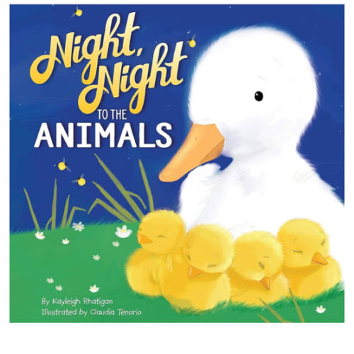 Night, Night to the Animals - Children's Padded Board Book - Bedtime Animals