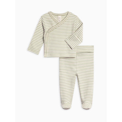 Mint Stripe | Size: 3-6 MO