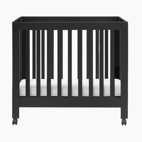 babyletto Origami Mini Crib - Black