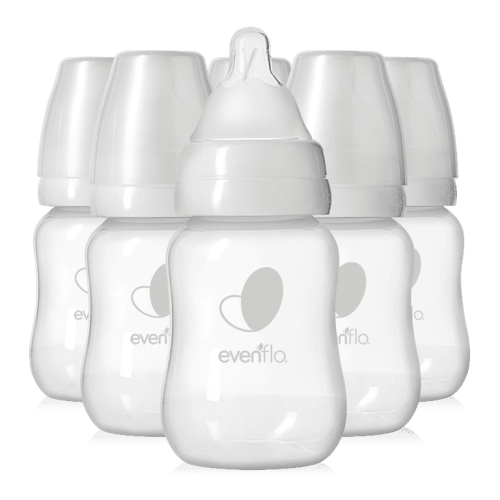 Evenflo Premium Proflo Venting Balance Plus Standard Neck Baby Bottles for Newborn - Infants, 4 oz Pack of 6