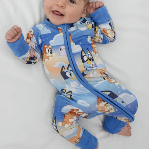 Bluey Blue Sleepytime Zippy – Little Sleepies