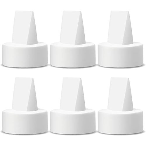 Maymom Duckbill Valves for Spectra. Designed for Spectra S1 Spectra S2 Spectra 9 Plus Spectra Dew 350 Not Original Spectra Pump Parts Spectra S2 Accessories Replace Spectra Valve (6 ct White)