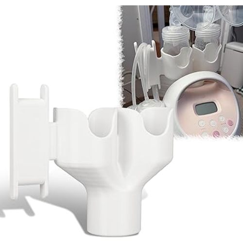 for Spectra S1/S2 Bottle Holder, Dual Organizer with Hose Management Compatible with Spectra S1 Accessories, Essential for Spectra Replacement Pump Parts (Old Breast Pump)