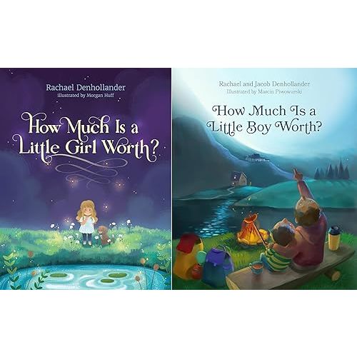 Rachael Denhollander 2 Books Collection - How Much Is a Little Girl Worth? & How Much Is a Little Boy Worth? Hardcover – June 20, 2024