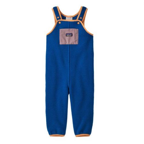 Patagonia baby synchilla® fleece overalls - 2T or 12-18 months in endless blue or conifer green