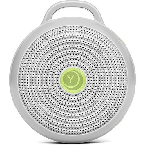Yogasleep Hushh Portable White Noise Sound Machine for Baby, 3 Soothing Natural Sounds with Volume Control, Compact Size, Noise Canceling for Sleep Aid, Office Privacy, & Meditation, Registry Gift