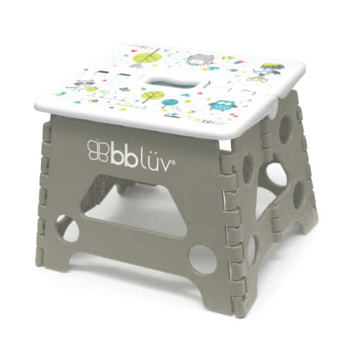 bblüv - Stëp ‒ Foldable Step Stool, Grey