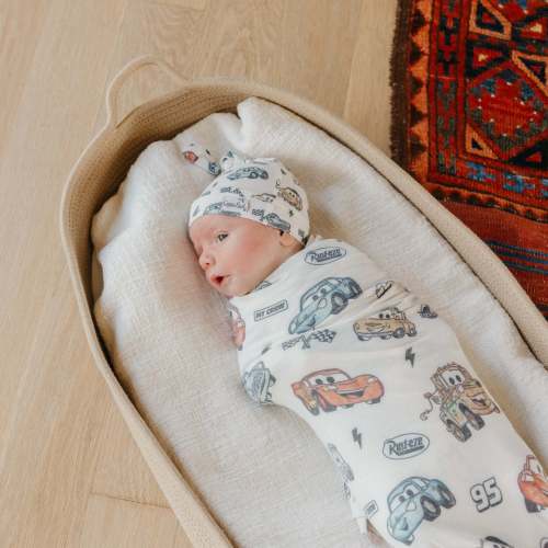 Knit Swaddle Blanket - Disney Pixar Cars