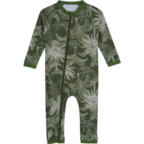SwimZip Boys' Long-Sleeve UPF 50+ Swimsuit for Baby, Toddler, & Little Boys
