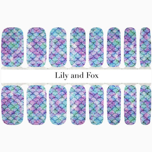 Mer-Maid For This Nail Wraps Online Shop - Lily and Fox - Lily & Fox