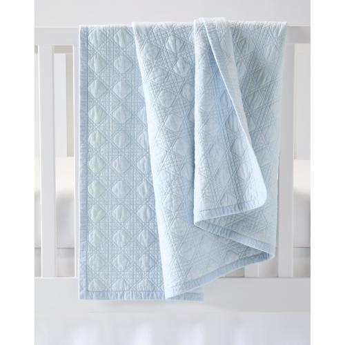 Bennett Mini Quilt – Sky | Serena & Lily