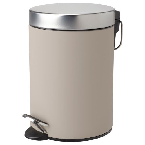 EKOLN Trash can - beige 1 gallon