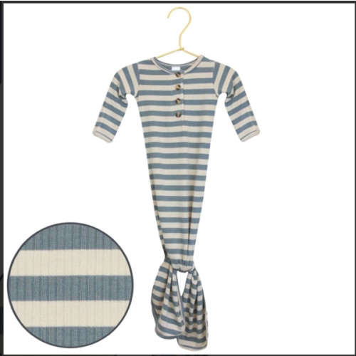 Lincoln Ribbed Knotted Gown – Lou Lou & Company