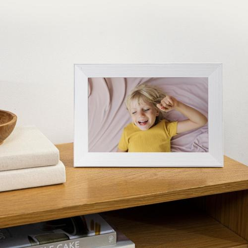 Carver Sea Salt - Smart HD Digital Picture Frame | Aura