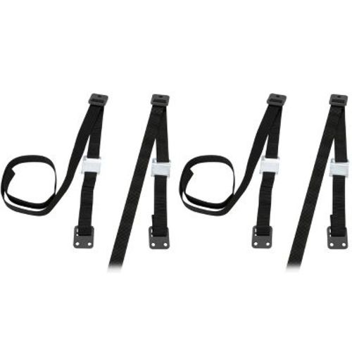 Safety 1st TV Furniture Strap - Black - 4pc