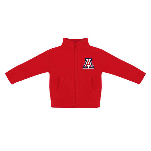 Arizona Wildcats Polar Fleece Zipper Jacket | College Baby