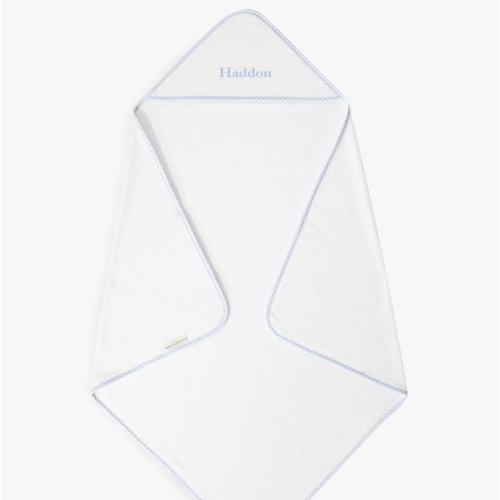 Gingham Baby Hooded Towels | Pottery Barn Kids