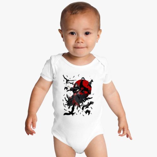 Itachi Uchiha Crow Baby Onesies - Customon