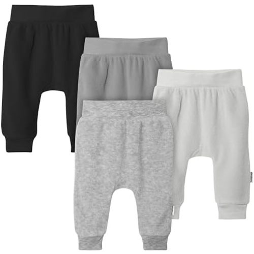Gerber Unisex Baby 4-Pack Microfleece Pants