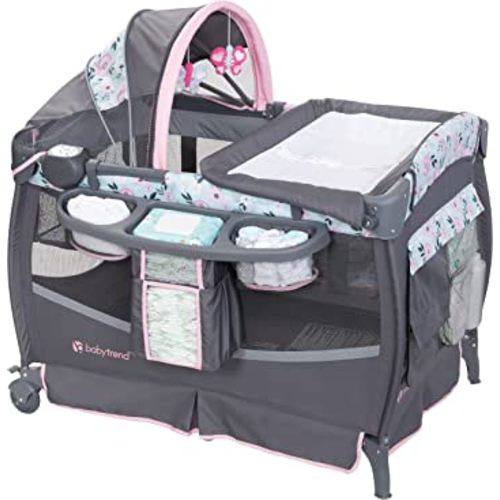Baby Trend Deluxe II Nursery Center® Playard, Primrose