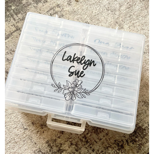 Photo Keeper Storage Bin, Photo Keeper Box, Personalized Photo Storage Bin,Monthly Milestone Photo Box,Child Memory Box, Photo Scrapbook Box