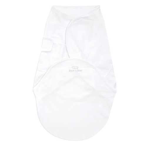 White Swaddlesure Newborn Pouch | HALO