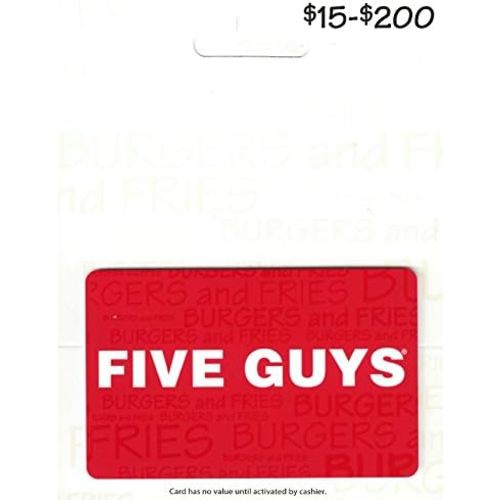 Five Guys Gift Card