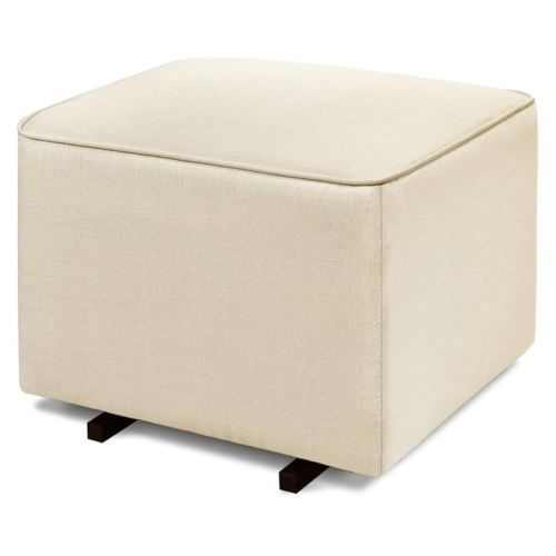 DaVinci Universal Gliding Ottoman in Natural Oat, Greenguard Gold & CertiPUR-US Certified