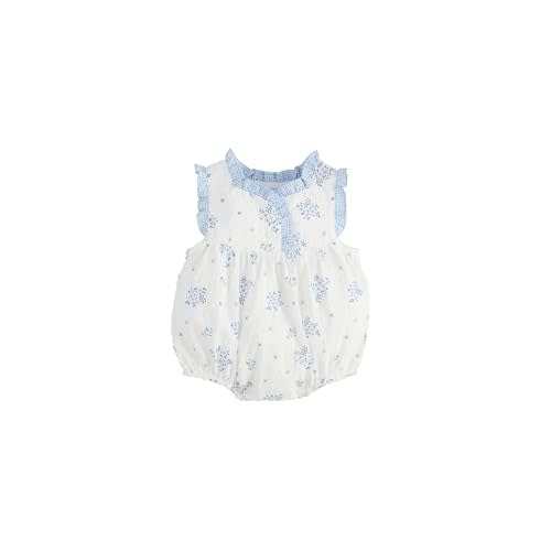 Mud Pie baby-girls Children's White Floral Bubble
