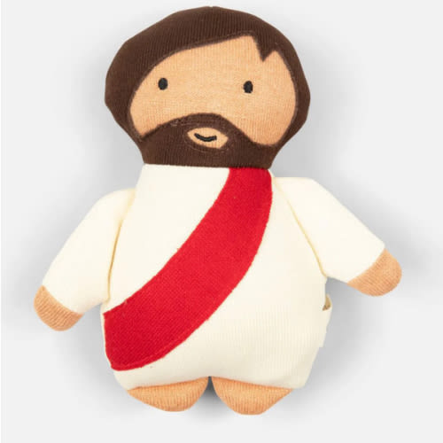 Jesus Plush Rattle Doll | Be A Heart Toy