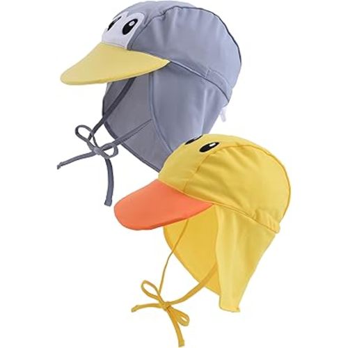Baby Sun Hat | UPF 50+ Sun Protection All-Day Adjustable Infant Sun Hat for Head, Neck & Eyes