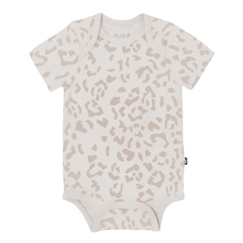 Bodysuit in Oat Leopard 0-3
