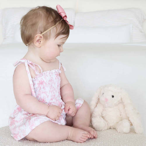Smocked Twirl Bodysuit | Fancy Frills